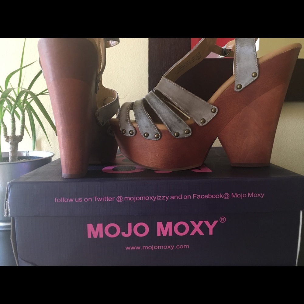 Mojo Moxy wedge sandals - Picture 4 of 5